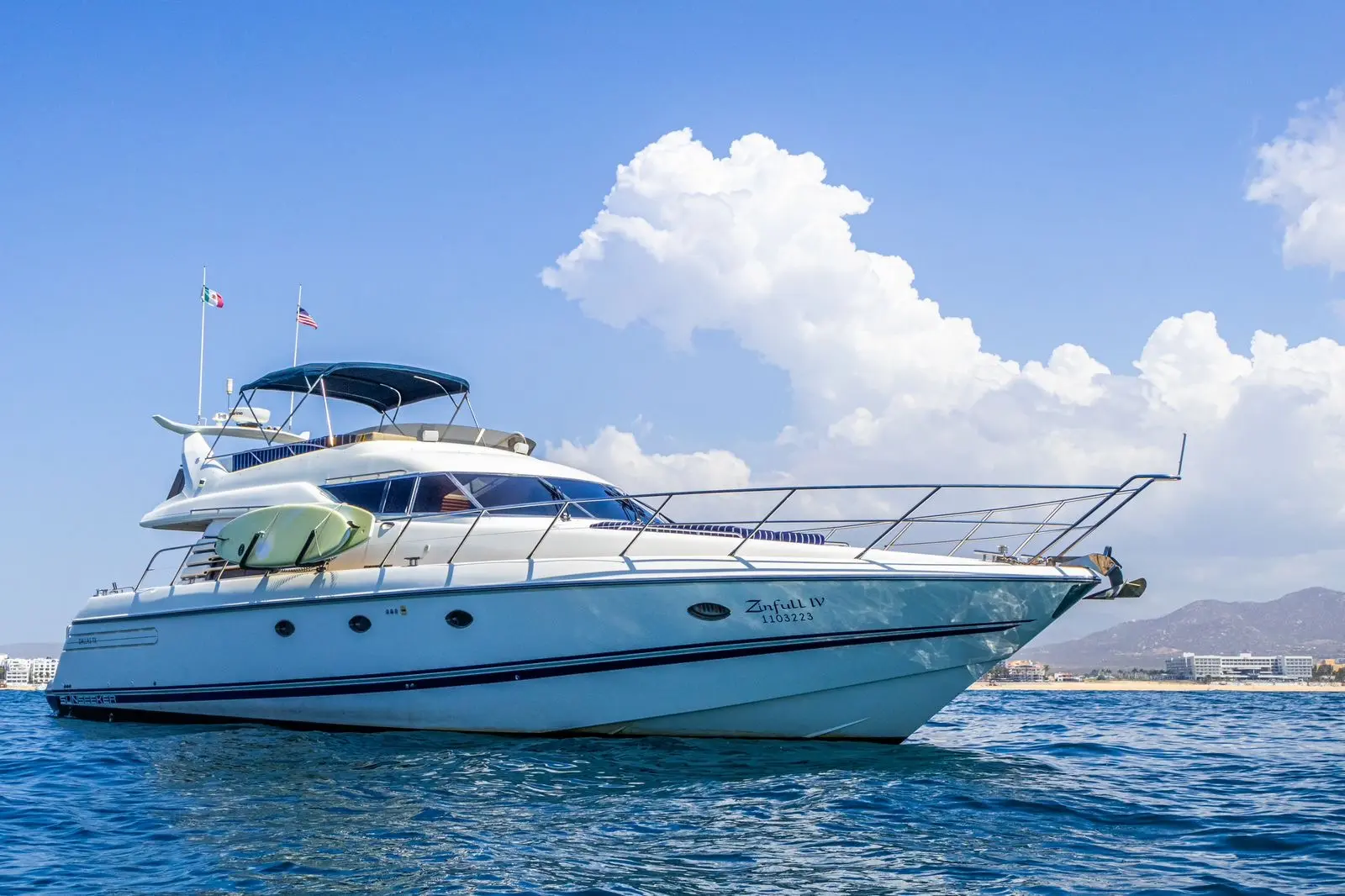 Zinfull IV - Luxury yacht in Cabo San Lucas